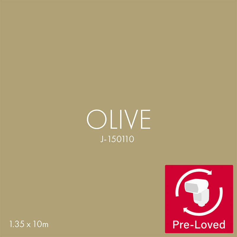 Seamless Paper Background Rolls (1.35x10m) - OLIVE