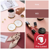 Hard-Wearing Dual-Sided Coated Coloured Paper Background (Pink/Red)