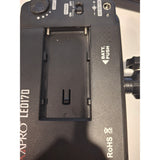 LED170 On Camera Wireless Studio Mini LED Panel Marks On Back of unit