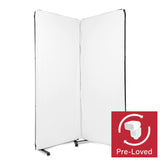 1x2.4m Reversible Black/White V-Flat Frame with Matte/Opaque Fabric