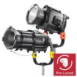 KNOWLED MG1200R RGB LED Light & GP-26K Series Projection attachment