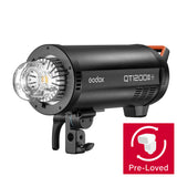 QT1200III Super-Fast Flash Head with LED Modelling Lamp
