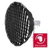 AD-S85S 85cm Godox Fitting 16-sided Portable Parabolic Softbox (Silver Interior)