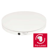 ORBIT800 360° Ten-Speed 80cm White Electric Rotating Display Stand - CLEARANCE