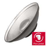 27.5" Photography Beauty Dish Reflector Silver & Grid