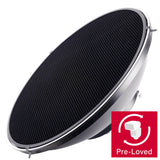 27.5" Photography Beauty Dish Reflector Silver & Grid