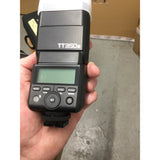 THINKLITE TT350 AA Battery-Powered Compact TTL HSS Speedlite (Sony) Marks on Speedlite
