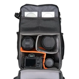 E-Image Explore 10 Camera backpack- Inside View