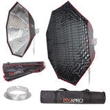 150cm Durable & Sturdy Large Photography Octabox Softbox For Elinchrom / Interfit EX & EXD