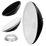 70cm (27.5") WHITE Interior Beauty Dish with Honeycomb Grid for Elinchrom 