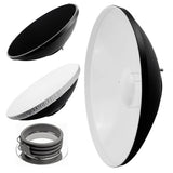 70cm (27.5") WHITE Interior Beauty Dish with Honeycomb Grid For Profoto