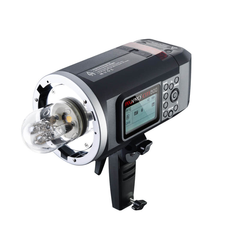 CITI600 Flash Head with Rechargeable Lithium-Ion Battery Pack