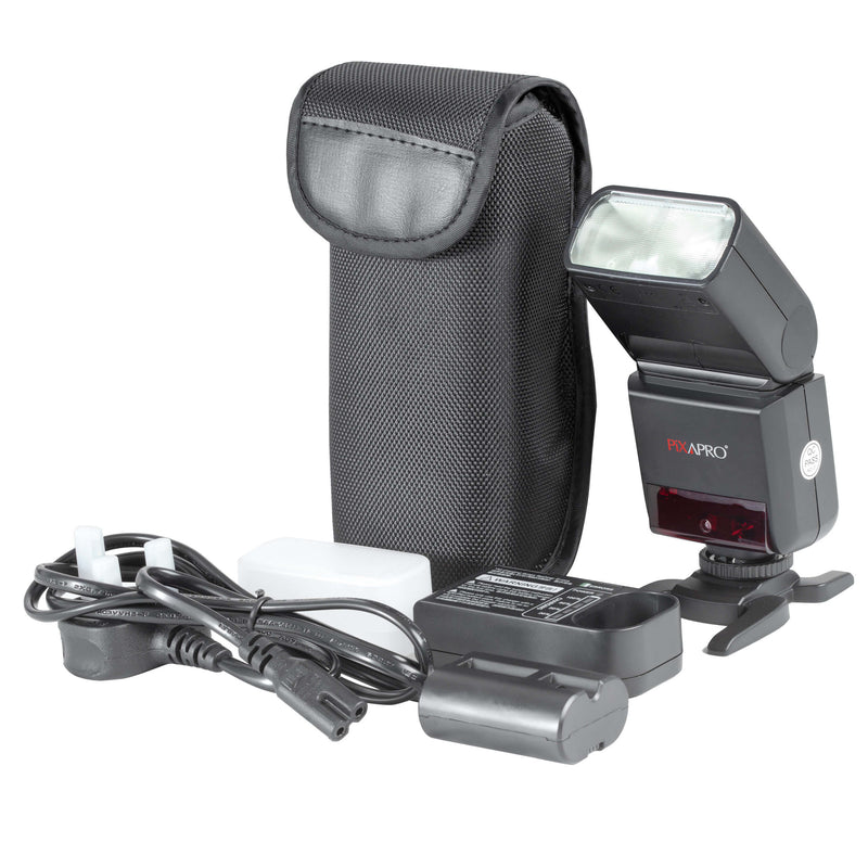 Li-ION350II Speedlite with Rechargeable Battery, Built-In 2.4GHz Receiver & High-Speed Sync (Ving V350)