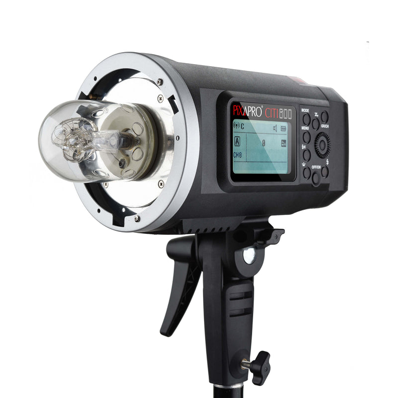 CITI600 Manual Portable Flash & Remote Head Kit  (GODOX AD600B) - CLEARANCE