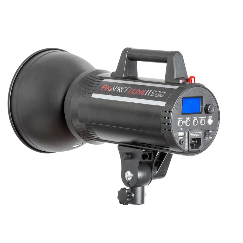 LUMI200II Portrait Photography Professional Studio Flash Light Kit 
