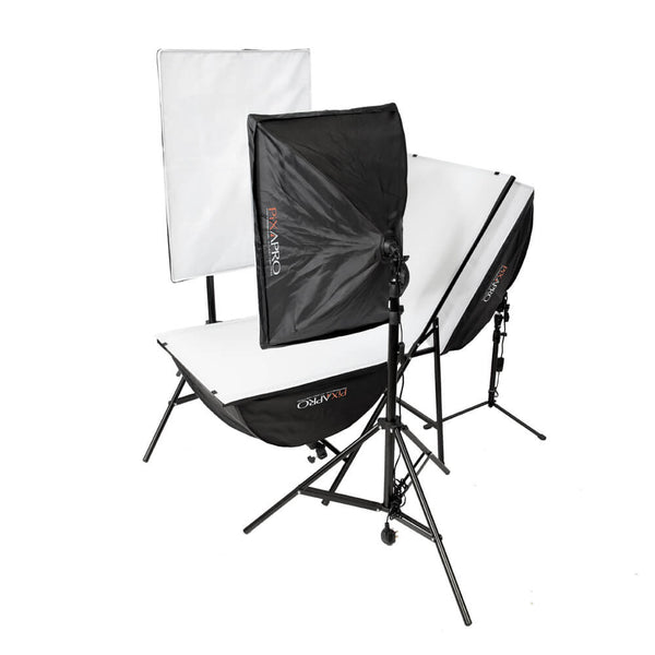 EzyLite 4x85W Head Counitnous Lighting Kit with Shooting Table 