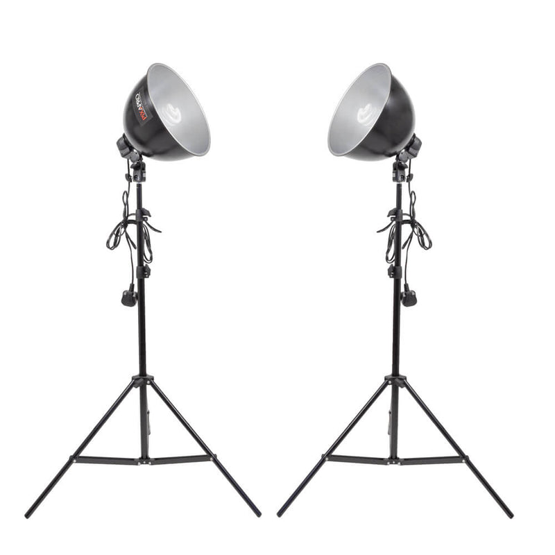 PixaPro COOLITE Continuous Lighting Bulb Photography Twin Kit