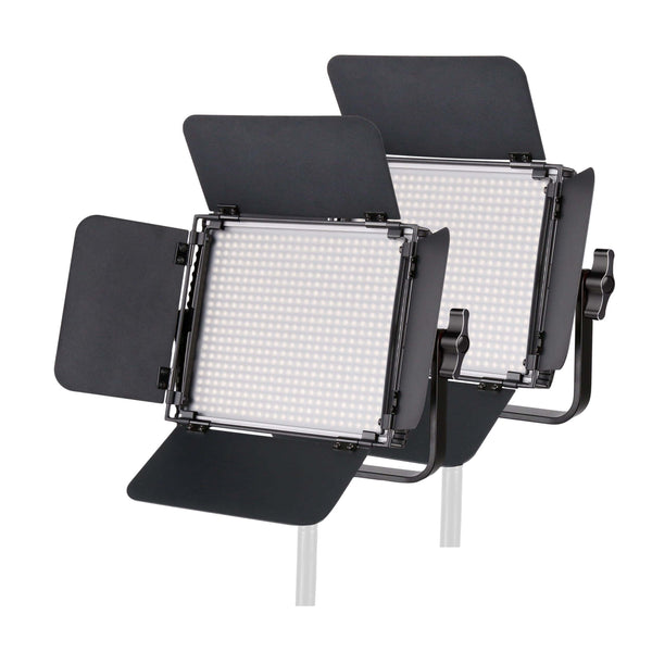 LECO 500S II Daylight Balanced LED Video Light Twin Panel