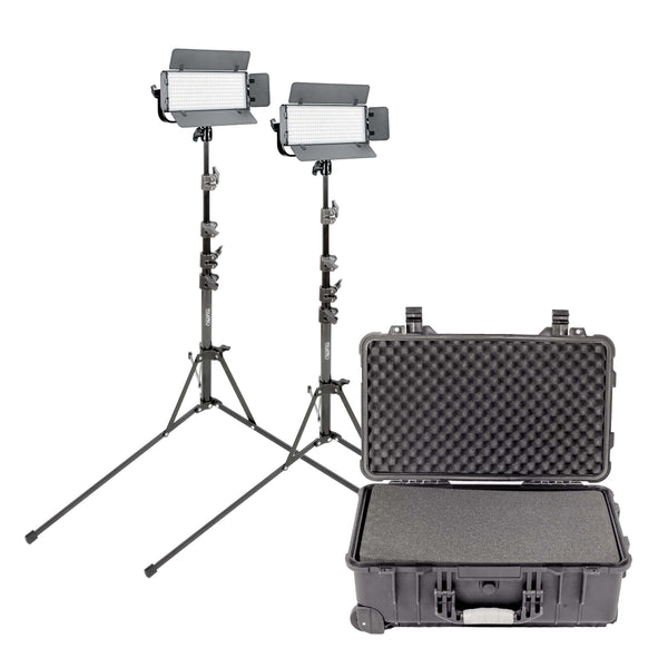 LECO300B II Bi-Colour Twin LED Panel Reporter Kit