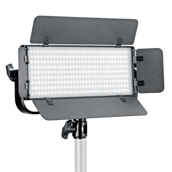  LECO300B II Bi-Colour Twin LED Panel Video Light Kit - PixaPro 