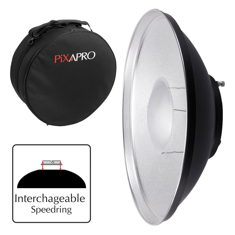 42cm (16.5") Beauty Dish with Carry Case 