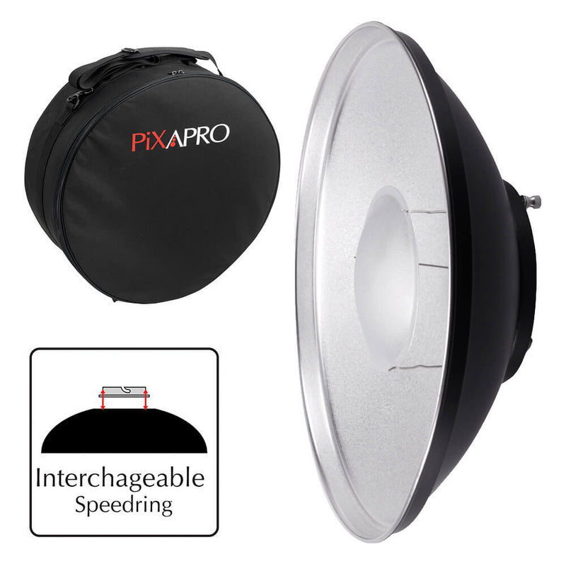 42cm (16.5") Beauty Dish with Carry Case 