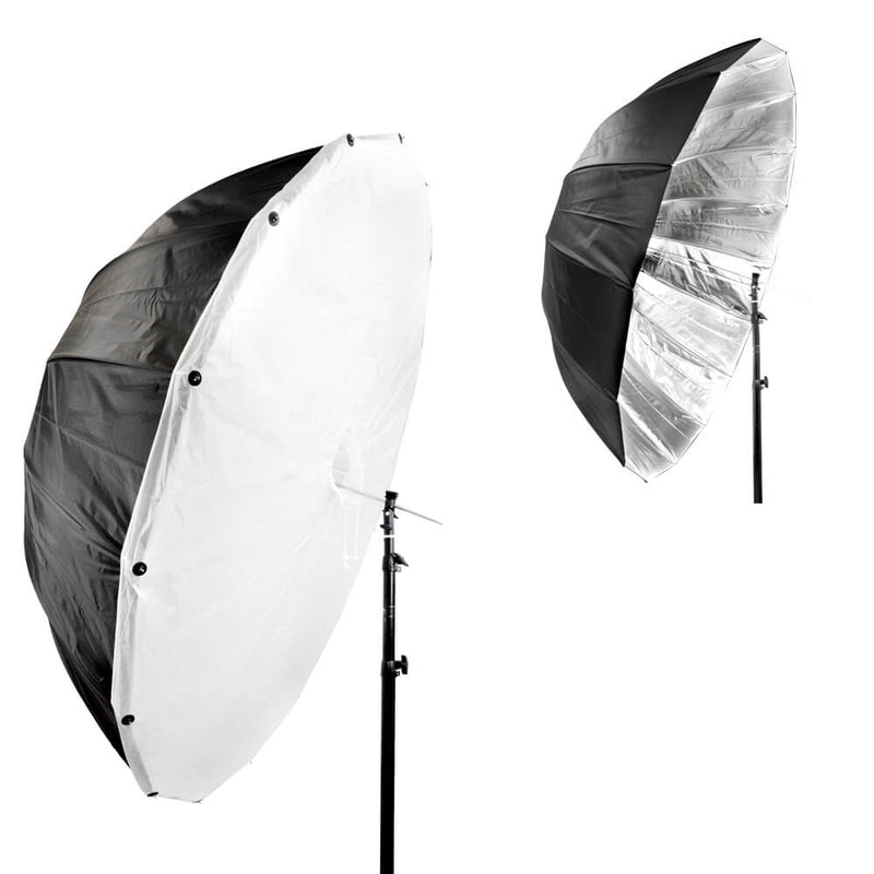 63" Parabolic Umbrella 16-Sided Nylon with Removeable Diffusion 