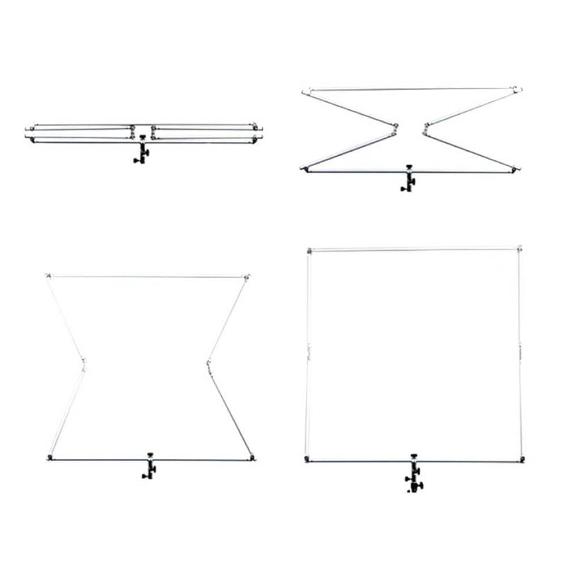 90x90cm (35.4x35.4") Collapsible Scrim Diffuser Panel with C-Stand