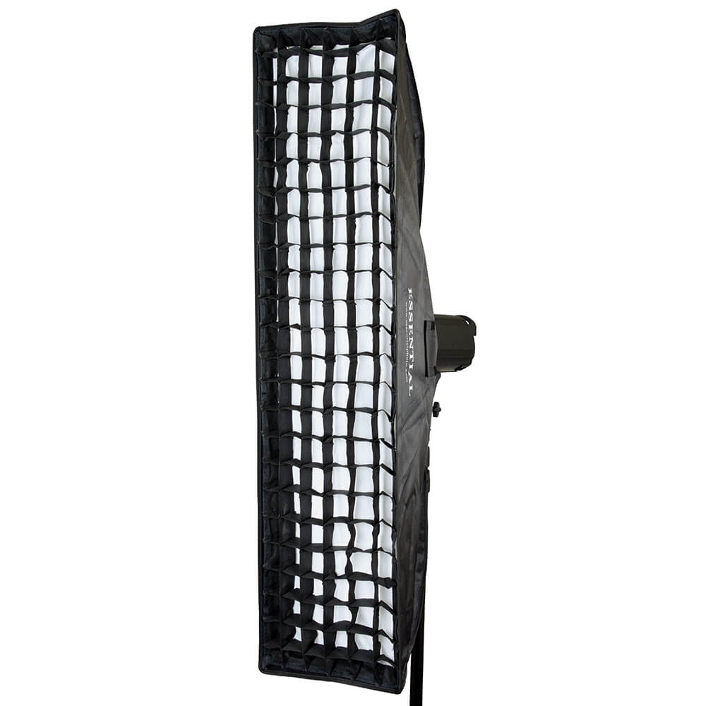 2 In 1 Super Large Strip Softbox & Honeycomb Grid (30x120cm)