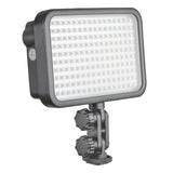 LED Panel Lighting Three Head Battery Power Photography On-Camera Dimmable 9W