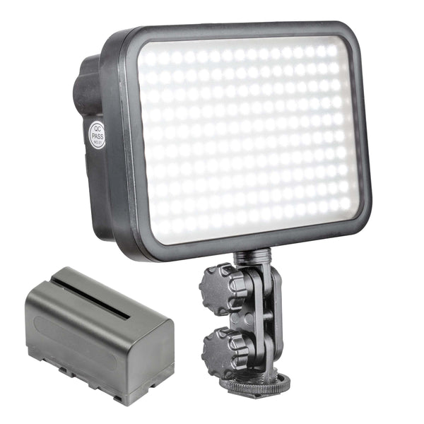 Single Kit LED170 Wireless Studio Mini LED Panel with Rechargeable Battery 