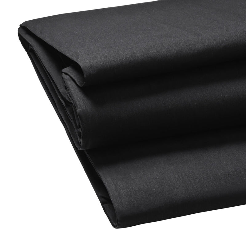 3x6m Muslin Cotton BLACK Drop