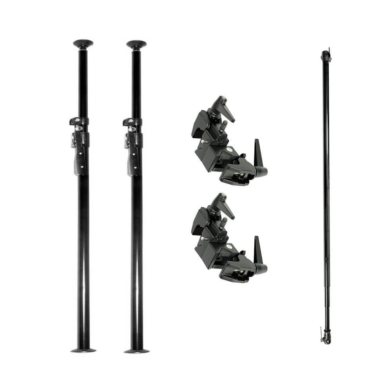 Autopole with CrossBar and Double Convi Clamp Set