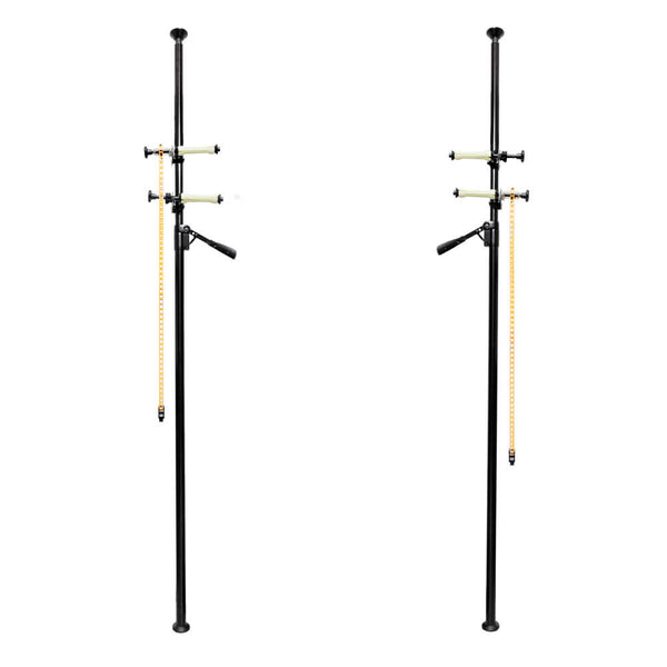 Autopole Set with 2x Pairs of Drive Shafts & Backdrop Hooks