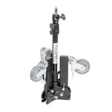heavy-duty wheeled floor stand with removable rolling caster 
