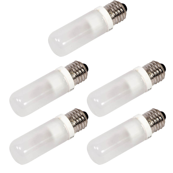 5x Spare 150w Halogen Modelling Bulb (E27 Fitting) By PixaPro