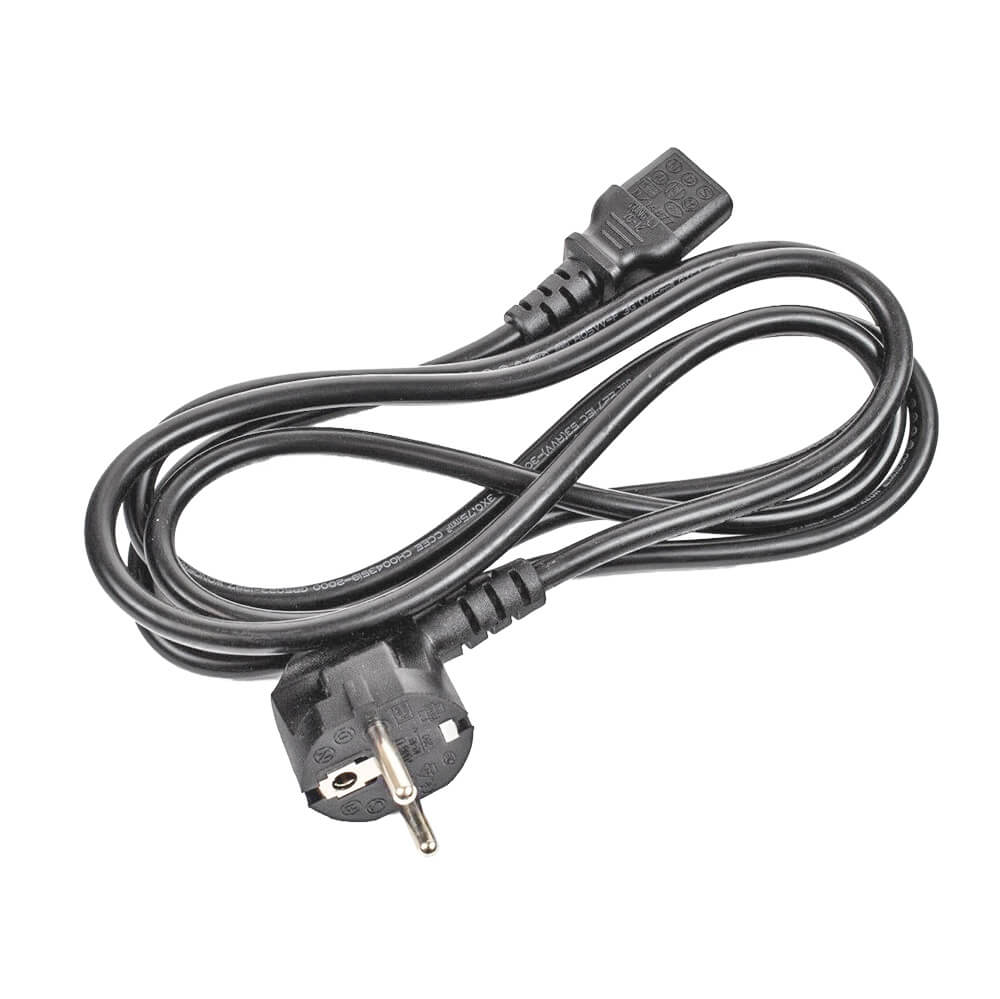 Replacement 240V AC EU 2-Pin IEC320 Kettle Lead Power Cable 