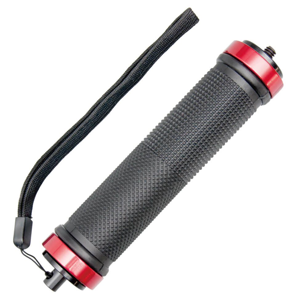 Handheld Rubberised Grip Handle with 1/4″ Male Thread - PixaPro 
