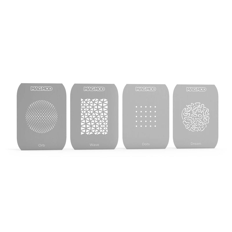 4 Different Gobos Graphic Plates For MagBeam (Pattern 1)