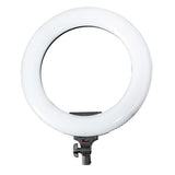 RICO240B MKII 46cm (18") LED Bi-Colour Ringlight  with Shoe-Mount Bracket 