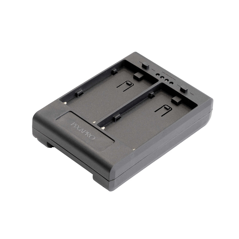 V-lock Battery Adapter to 2x Compatible Sony NP-F Series Batteries
