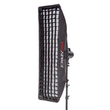 2 In 1 Super Large Strip Softbox & Honeycomb Grid (30x120cm)