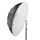 130cm (51") Parabolic Black/White Umbrella with Removeable Diffusion