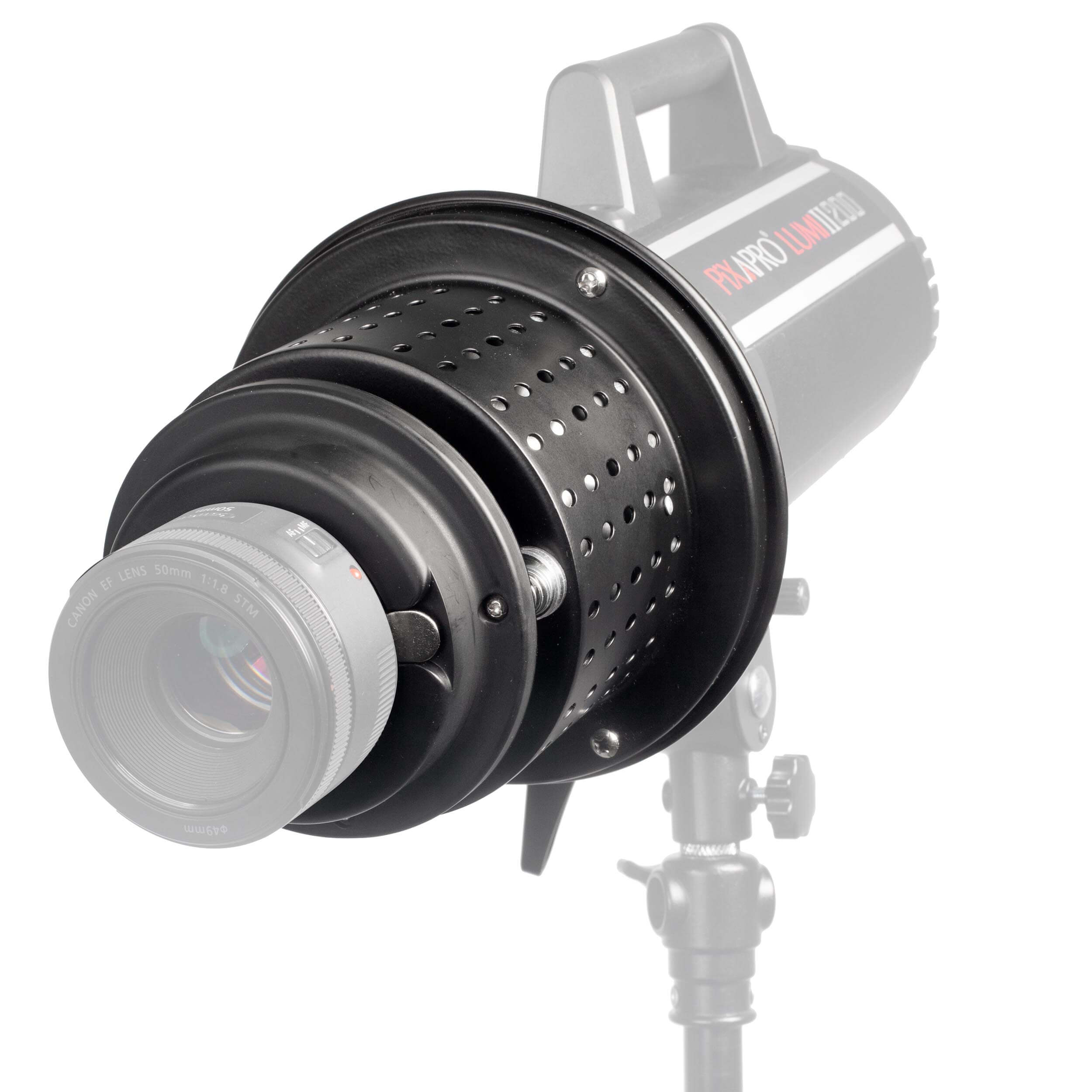 EF Mount Optical Snoot Spot Projector with Interchangeable Fitting 