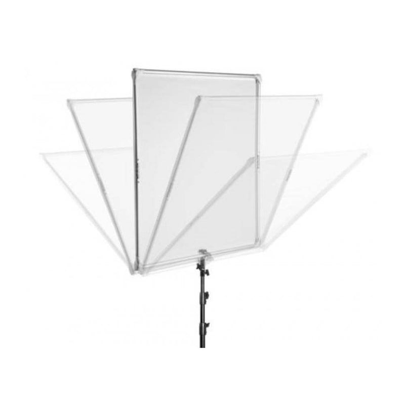 PIXAPRO 90x90cm Photography Sun Scrim Diffuser Panel with Boom Arm