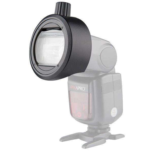 Round Head Speedlite Flashgun Adapter Bracket Ring (S-R1)