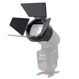 Round Head Photography Flash Bracket Adapter (S-R1) - PixaPro 