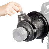 Pixapro EF-Mount Optical snoot with Interchangeable Fitting 