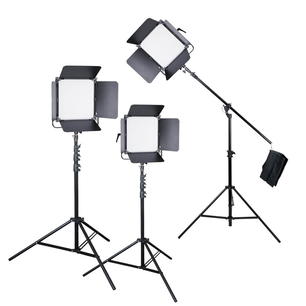 LECO1000B MKII LED Panel Three Head Boom Kit