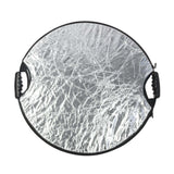 Quick Easy Set Up/Take Down 5-in-1 Collapsible Reflector Board (60cm) with Mini Ball Head